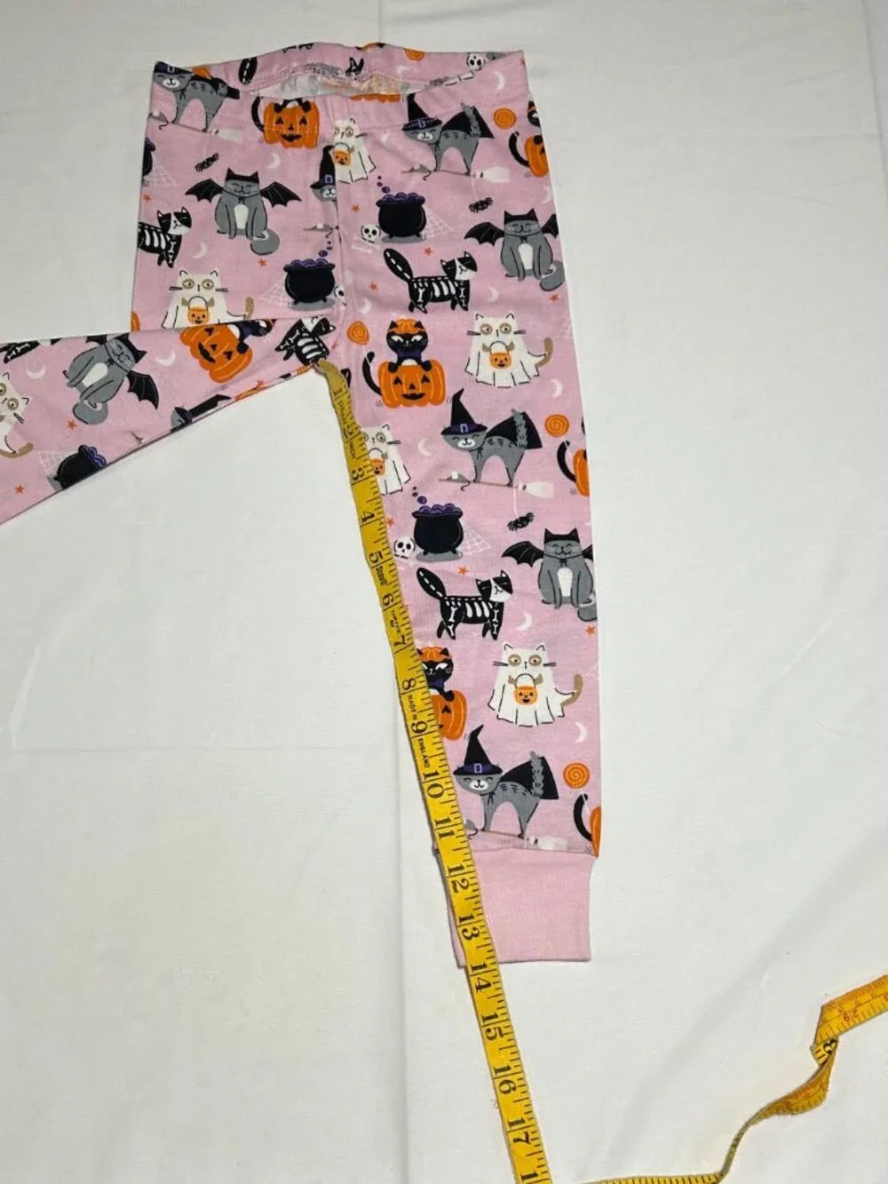Gymboree Girls 2T Pink Cats Halloween 2 Piece Pajama Set NWT Fall Snug Fitting